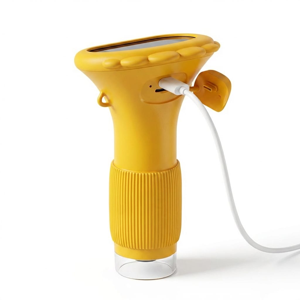 Microscope enfant avec câble USB-C de recharge
